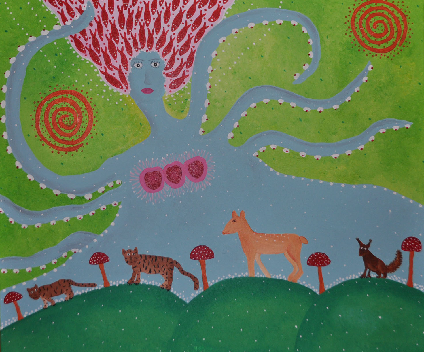 Spellbound, 50 x 60 cm, acrylic on canvas
