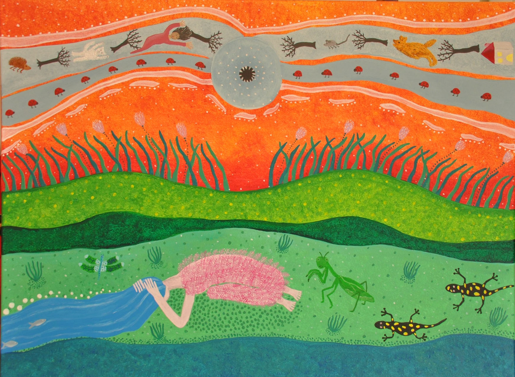 Wind, 60 x 80 cm, acrylic on canvas