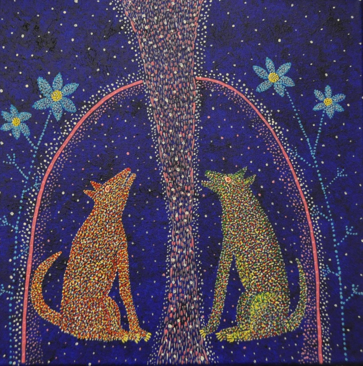 It is what it is, 40 x 40 cm, acrylic on canvas