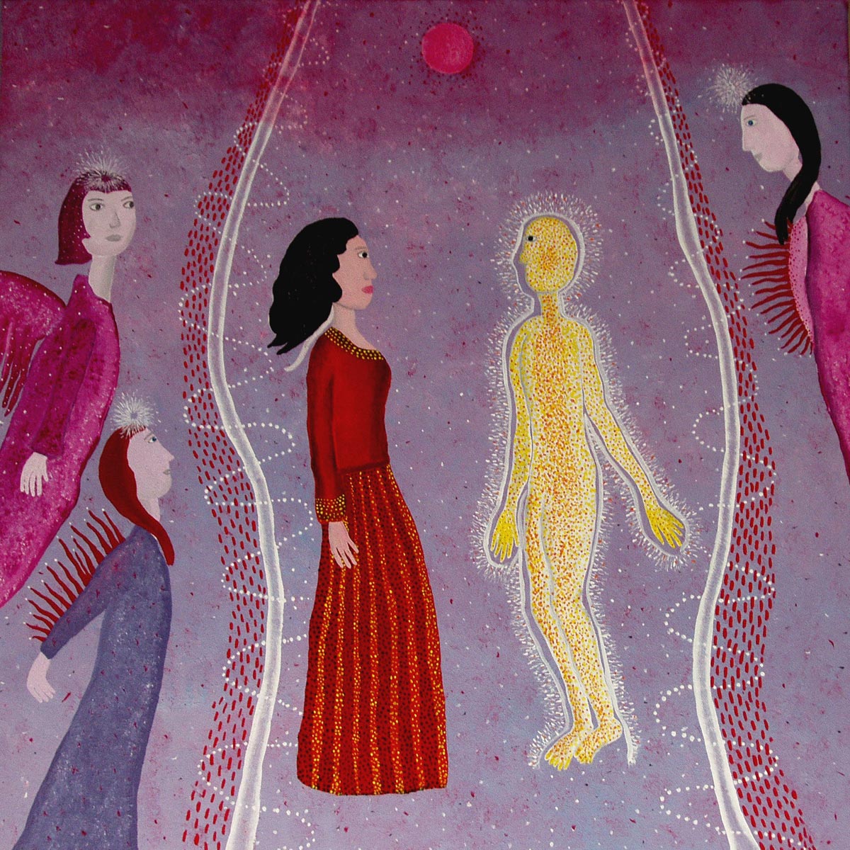 Liberation, SOLD, 70 x 70 cm, acrylic on canvas