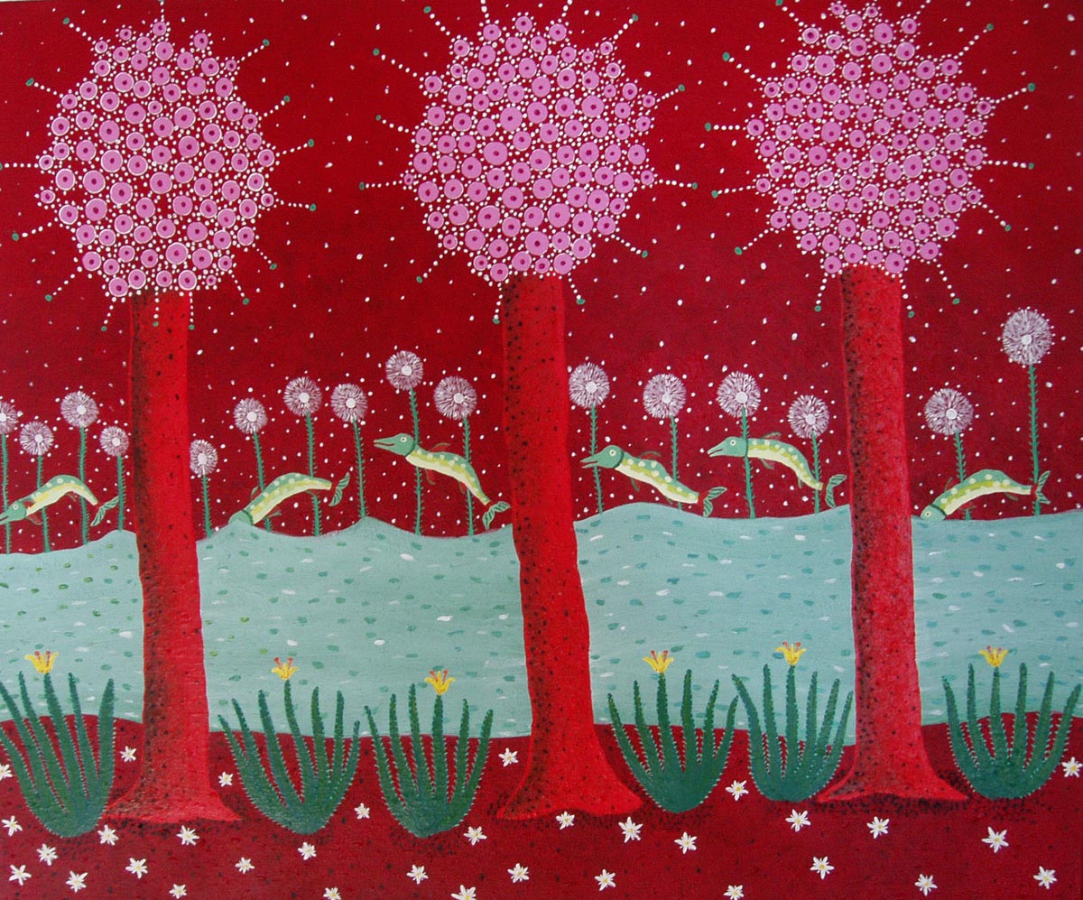 Life, SOLD, 50 x 60 cm, acrylic on canvas