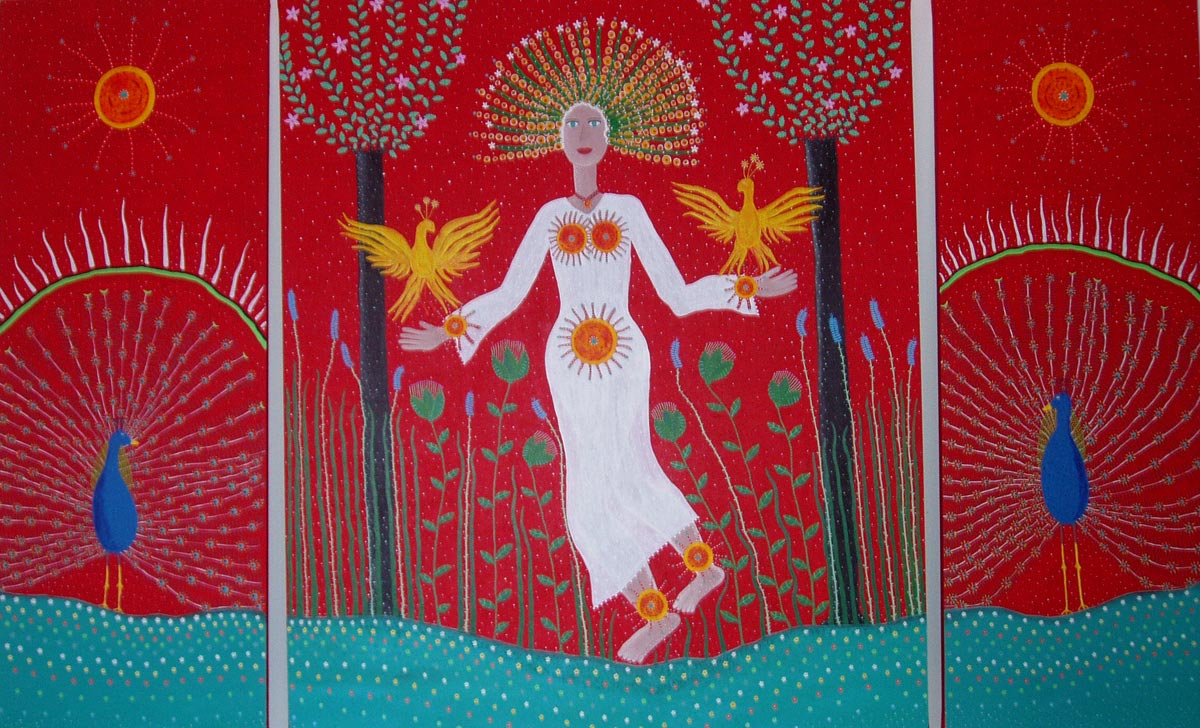 Mystery, SOLD, acrylic on canvas, 180 x 280 cm