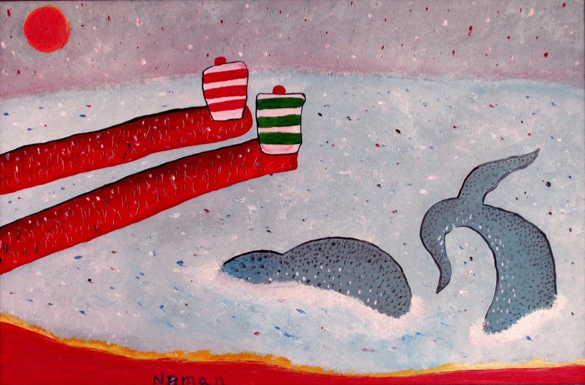 Neman, SOLD, 40 x 60 cm, acrylic on canvas