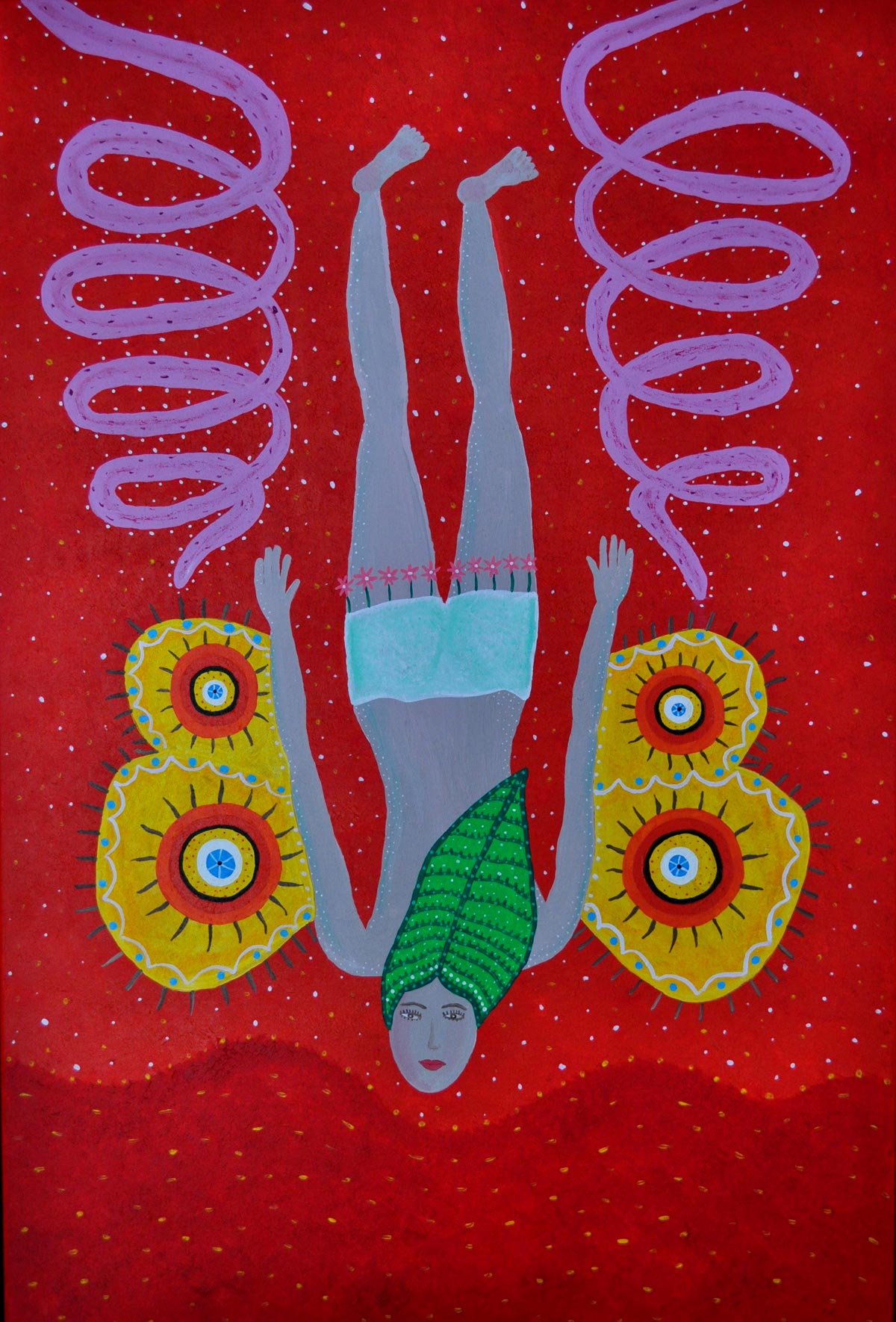 The Unknown, 60 x 90 cm, Acrylic on canvas