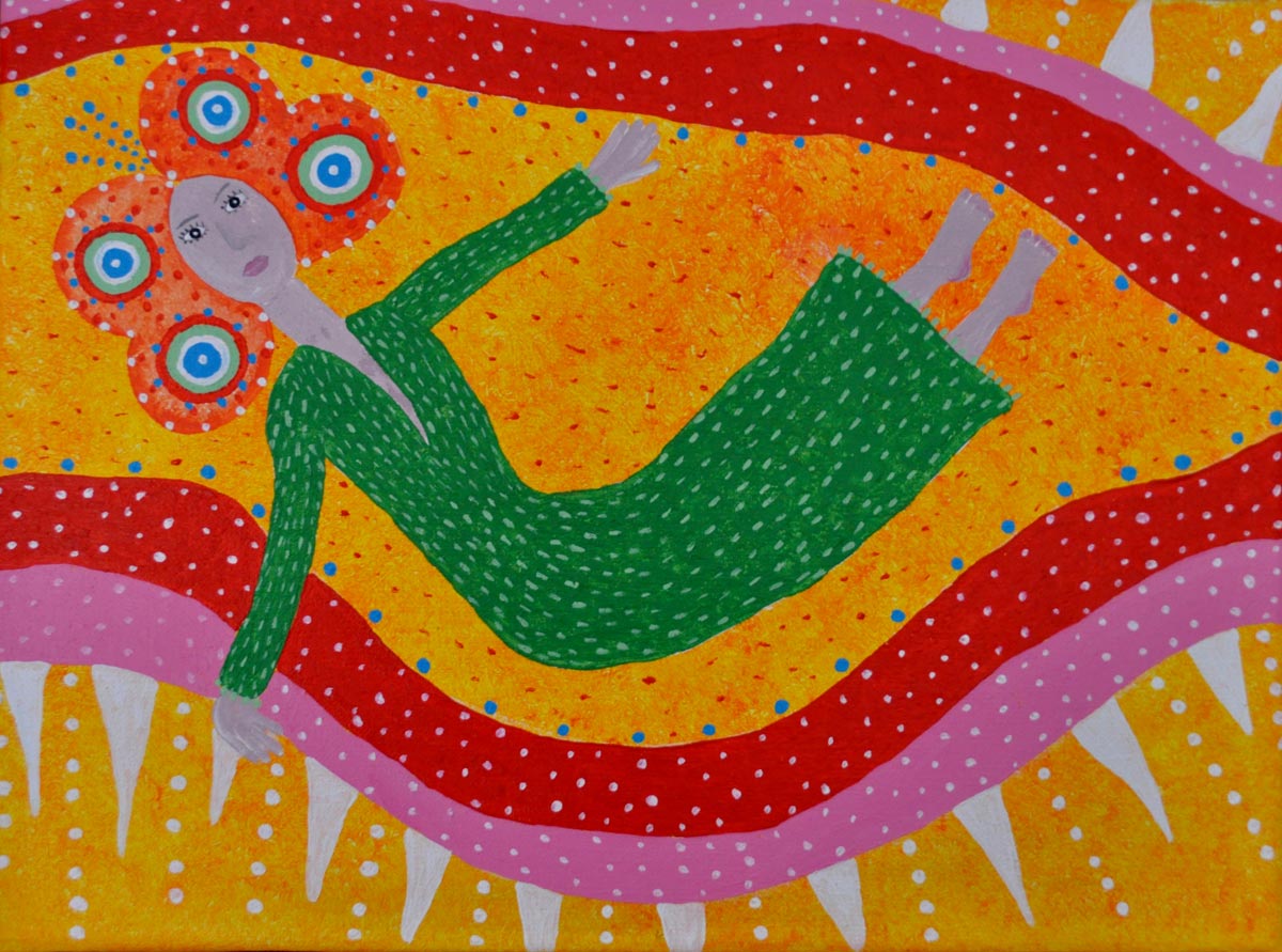 Turbulence, SOLD, 30 x 40 cm, Acrylic on canvas
